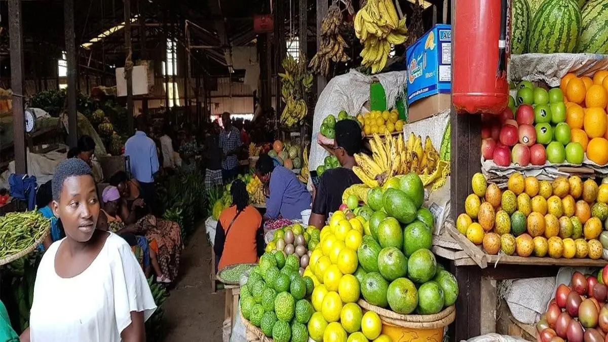 Kimironko Market in Rwanda